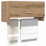 Garderobe Artisan Eik 70X32,5X35 Cm Konstruert Tre
