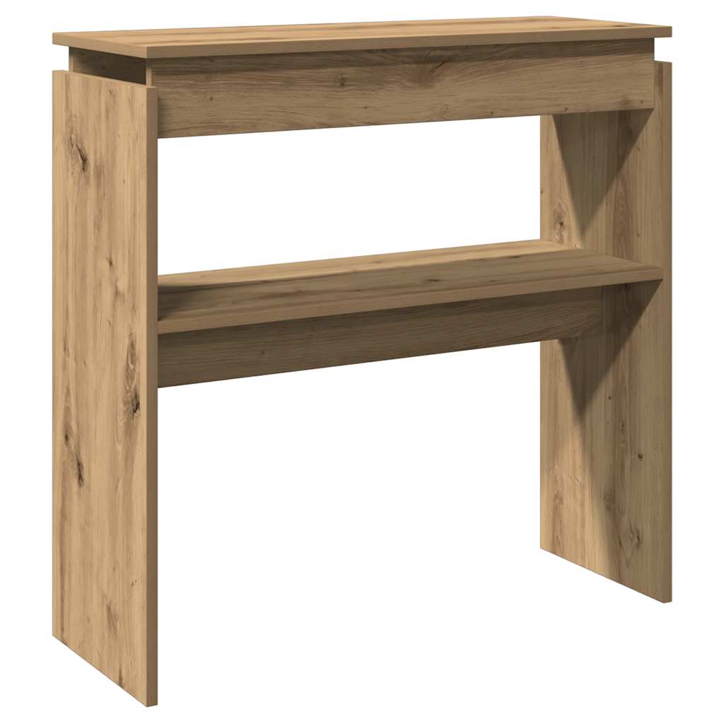 Konsollbord Artisan Eik 80X30X80 Cm Konstruert Tre