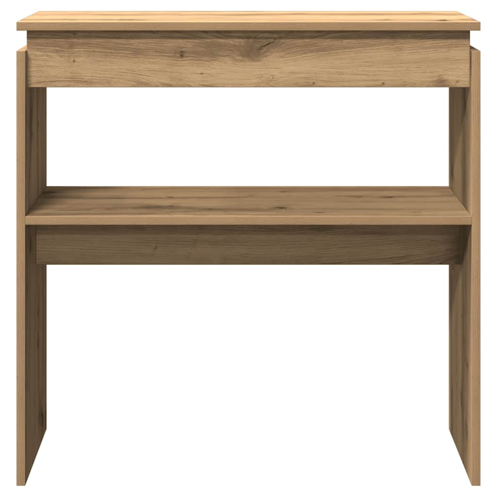 Konsollbord Artisan Eik 80X30X80 Cm Konstruert Tre