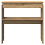 Konsollbord Artisan Eik 80X30X80 Cm Konstruert Tre