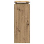 Konsollbord Artisan Eik 80X30X80 Cm Konstruert Tre