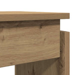 Konsollbord Artisan Eik 102X30X80 Cm Konstruert Tre