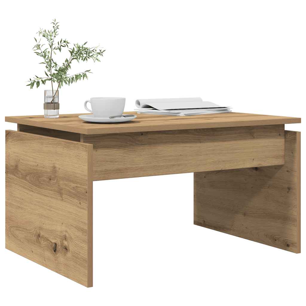Salongbord Artisan Eik 68X50X38 Cm Konstruert Tre