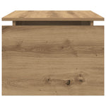 Salongbord Artisan Eik 68X50X38 Cm Konstruert Tre