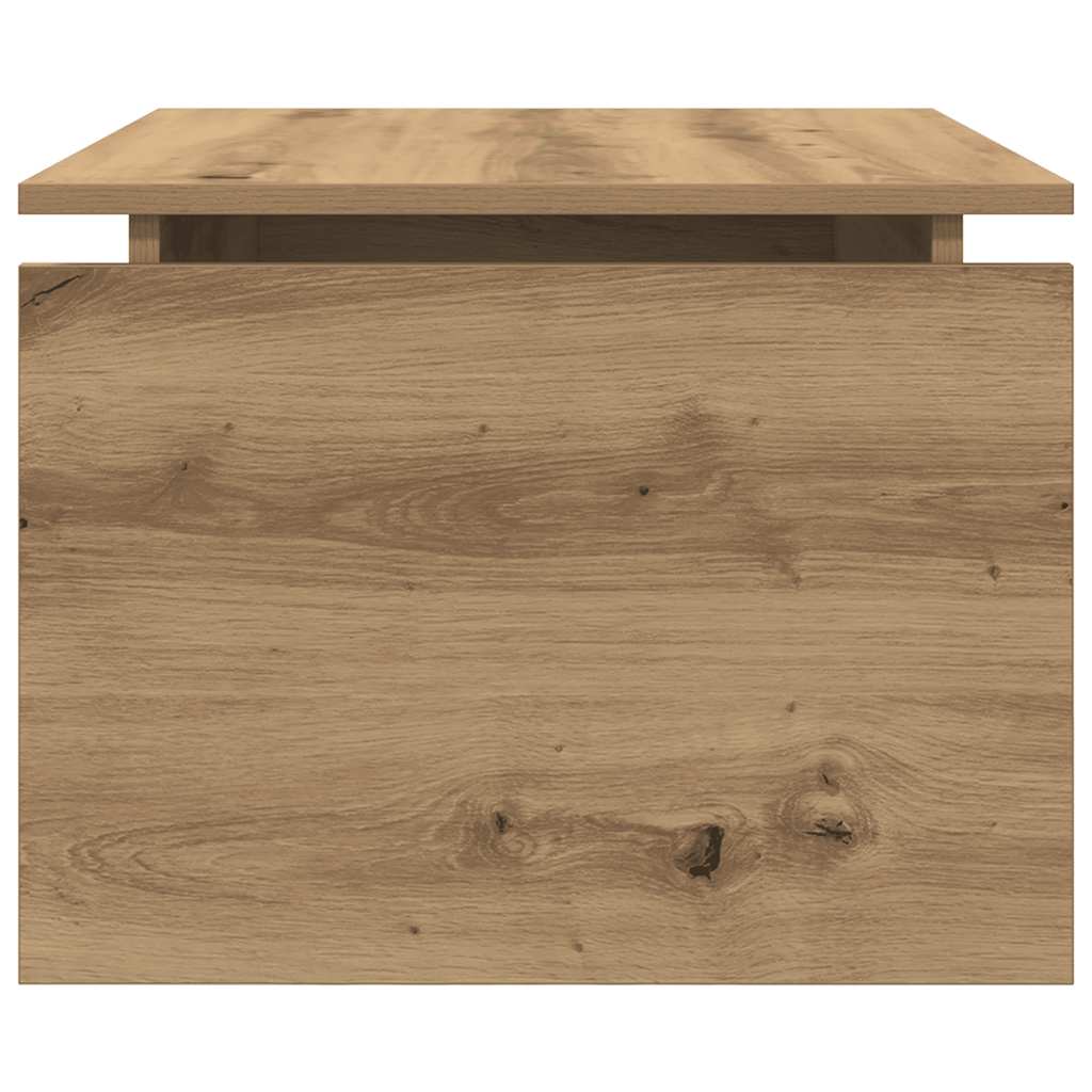 Salongbord Artisan Eik 68X50X38 Cm Konstruert Tre