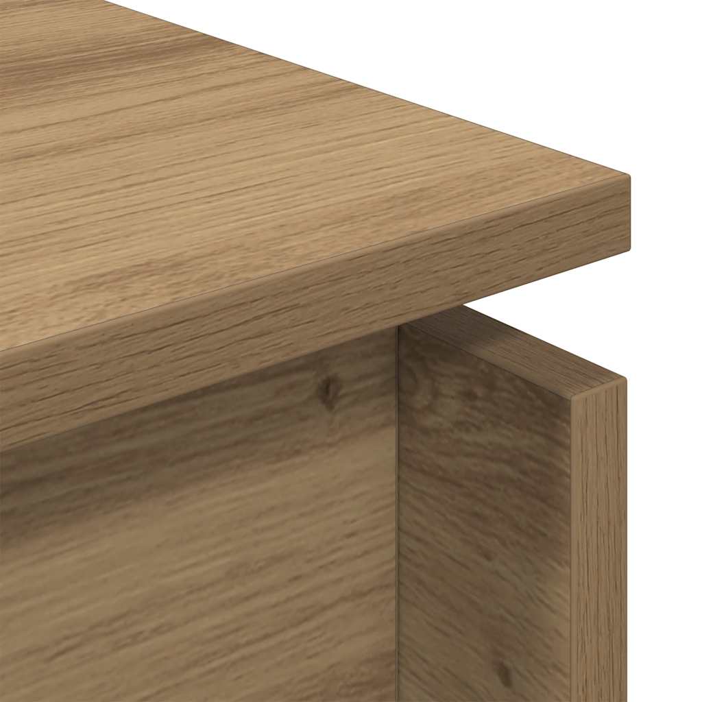 Salongbord Artisan Eik 68X50X38 Cm Konstruert Tre
