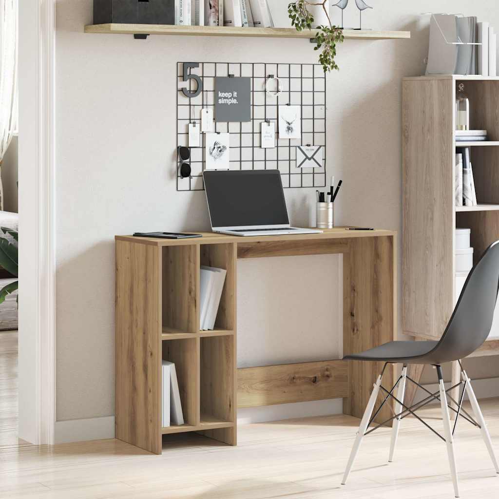Skrivebord Artisan Eik 102,5X35X75 Cm Konstruert Tre