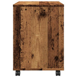 Rulleskap Gammelt Tre 45X38X54 Cm Konstruert Tre