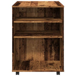 Rulleskap Gammelt Tre 60X53X72 Cm Konstruert Tre