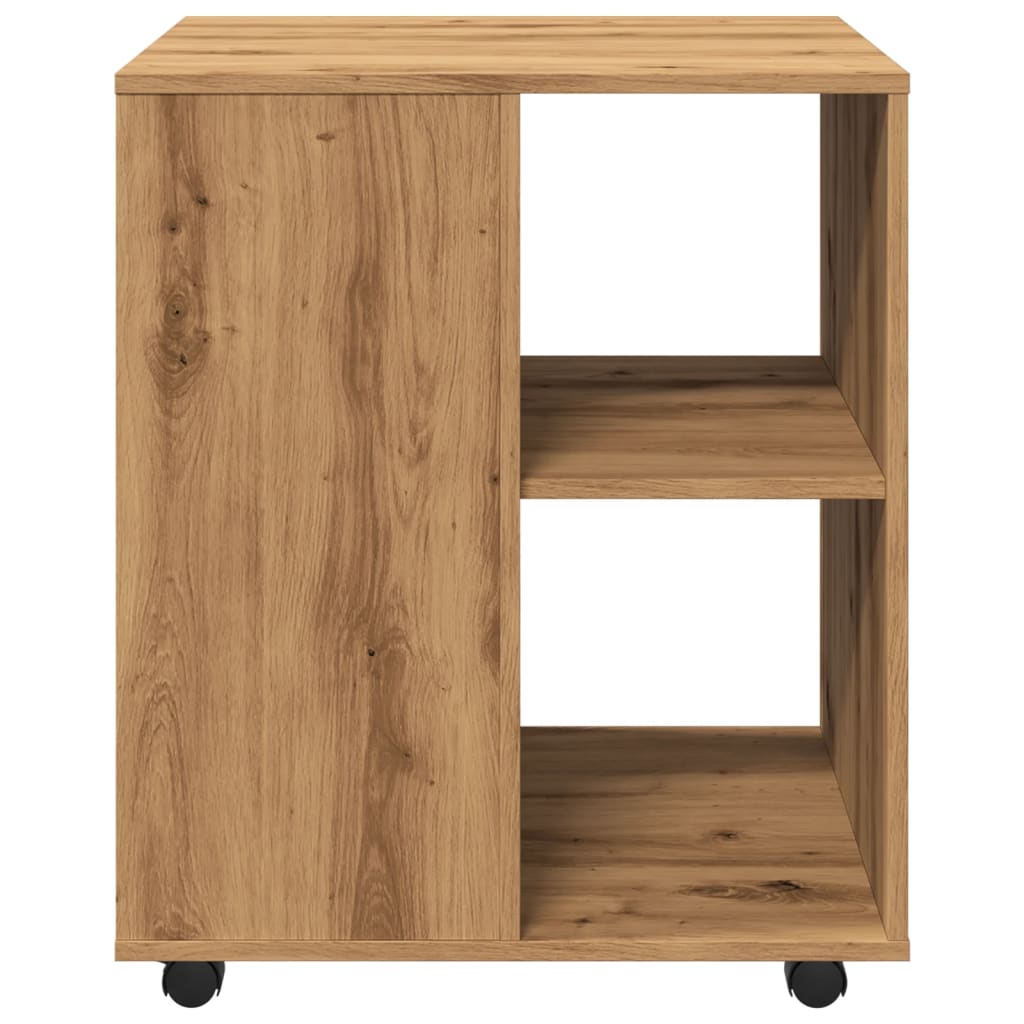 Rulleskap Artisan Eik 60X53X72 Cm Konstruert Tre