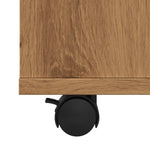 Rulleskap Artisan Eik 60X53X72 Cm Konstruert Tre