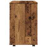 Rulleskap Gammelt Tre 46X36X59 Cm Konstruert Tre