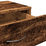 Rulleskap Gammelt Tre 46X36X59 Cm Konstruert Tre