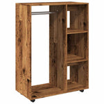 Garderobe Gammelt Tre 80X40X110 Cm Konstruert Tre