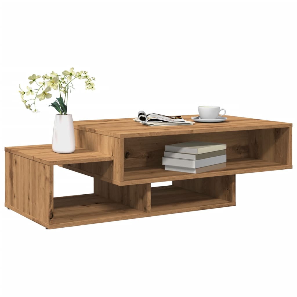 Salongbord Artisan Eik 105X55X32 Cm Konstruert Tre
