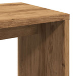 Stablebord 3 Stk Artisan Eik Konstruert Tre