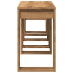 Stablebord 3 Stk Artisan Eik Konstruert Tre