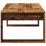 Salongbord Gammelt Tre 102X50X35 Cm Konstruert Tre