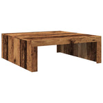 Salongbord Gammelt Tre 100X100X35 Cm Konstruert Tre