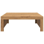 Salongbord Artisan Eik 100X100X35 Cm Konstruert Tre