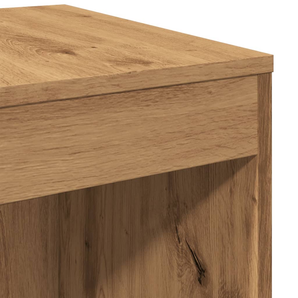 Stablebord 3 Stk Artisan Eik Konstruert Tre