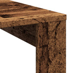 Salongbord Gammelt Tre 100X100X35 Cm Konstruert Tre