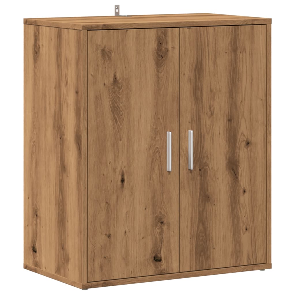 Skoskap Artisan Eik 60X35X70 Cm Konstruert Tre