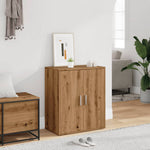 Skoskap Artisan Eik 60X35X70 Cm Konstruert Tre