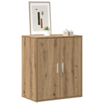 Skoskap Artisan Eik 60X35X70 Cm Konstruert Tre