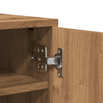 Skoskap Artisan Eik 60X35X70 Cm Konstruert Tre