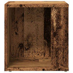 Sidebord Gammelt Tre 33X33X34 Cm Konstruert Tre