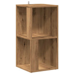 Hjørneskap Artisan Eik 33X33X67 Cm Konstruert Tre