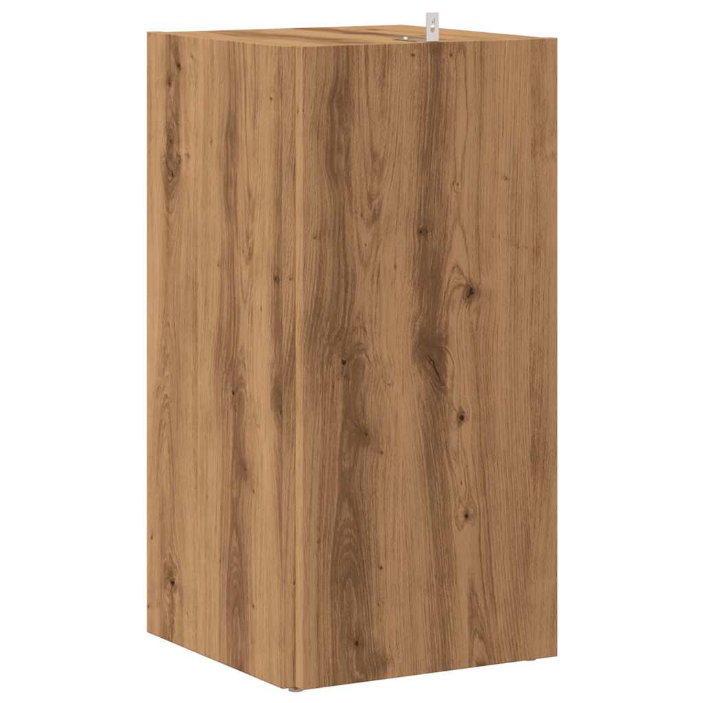 Hjørneskap Artisan Eik 33X33X67 Cm Konstruert Tre
