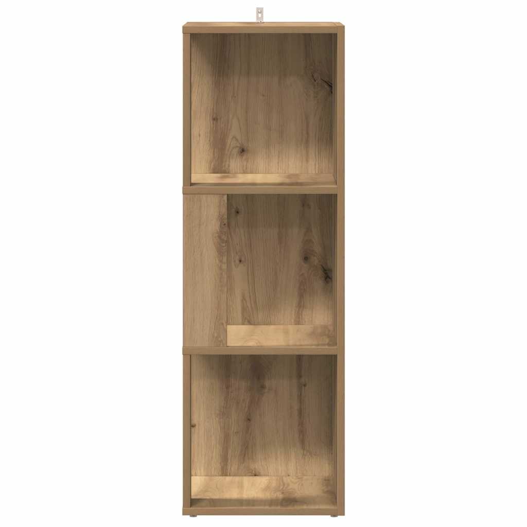 Hjørneskap Artisan Eik 33X33X100 Cm Konstruert Tre