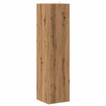 Hjørneskap Artisan Eik 33X33X132 Cm Konstruert Tre