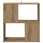 Bokhylle Artisan Eik 60X24X63 Cm Konstruert Tre