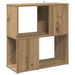 Bokhylle Artisan Eik 60X24X63 Cm Konstruert Tre
