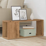 Tv-Benk Artisan Eik 80X24X32Cm Konstruert Tre