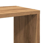 Tv-Benk Artisan Eik 80X24X32Cm Konstruert Tre
