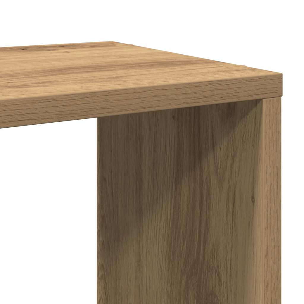 Bokhylle/Romdeler Artisan Eik 80X24X63 Cm