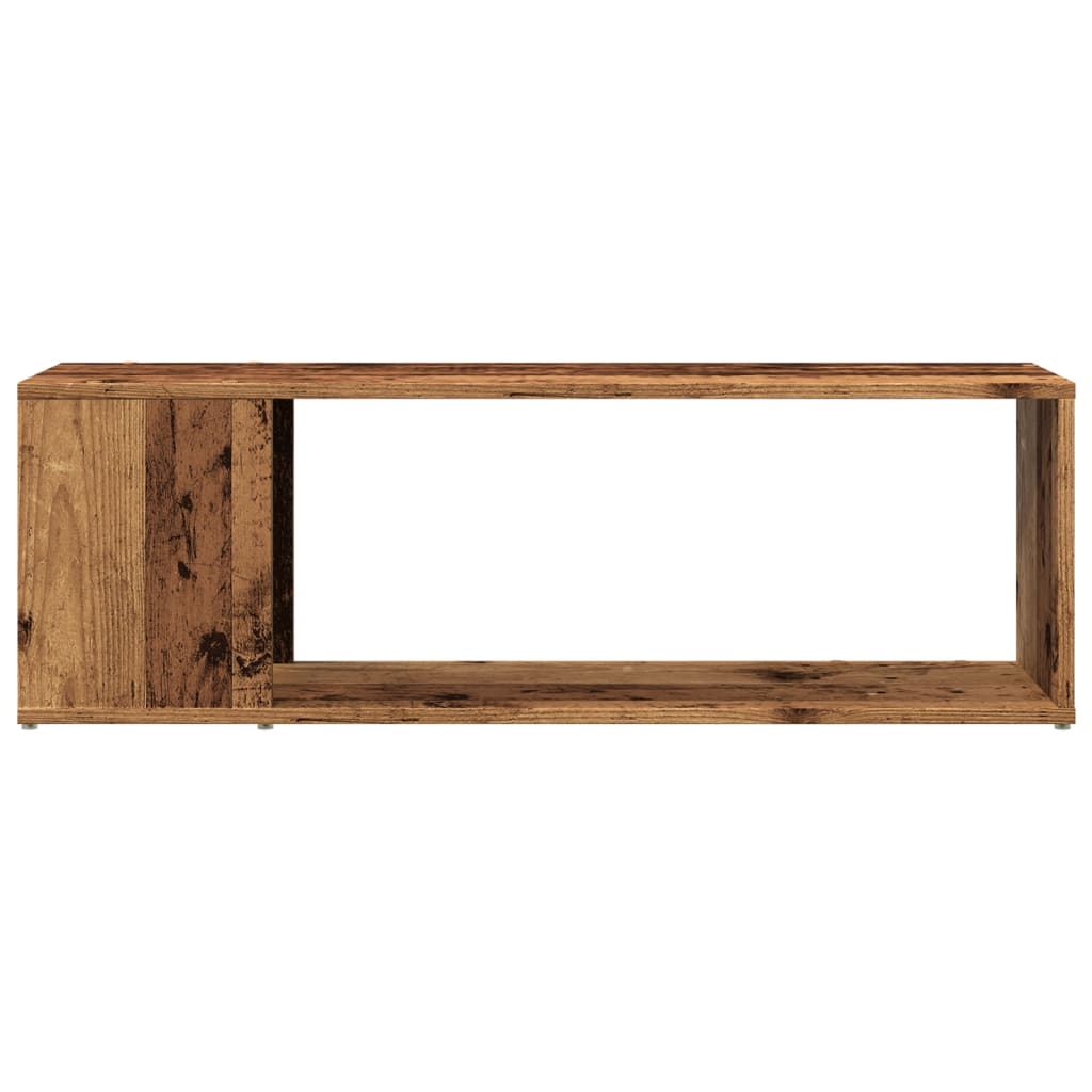 Tv-Benk Gammelt Tre 100X24X32 Cm Konstruert Tre