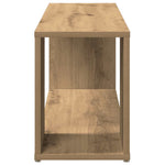 Tv-Benk Artisan Eik 100X24X32 Cm Konstruert Tre