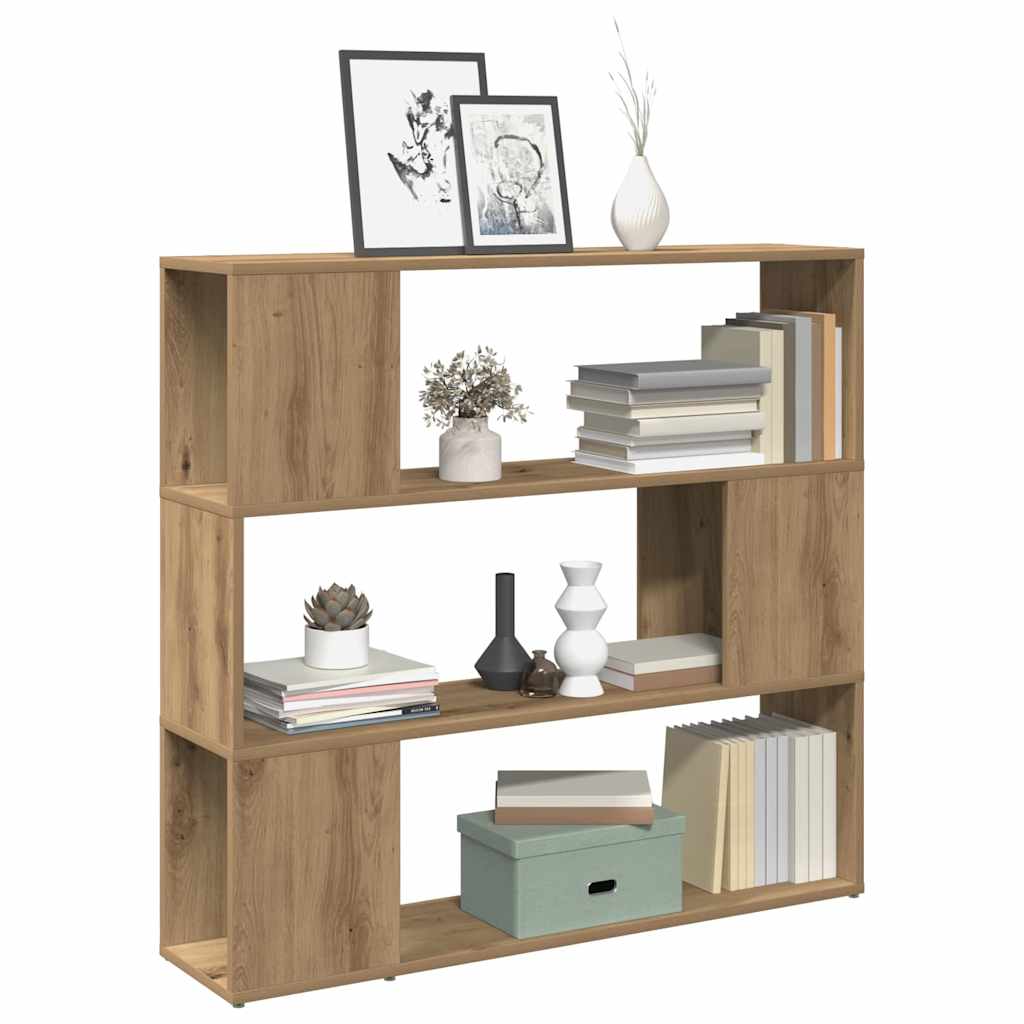 Bokhylle/Romdeler Artisan Eik 100X24X94 Cm