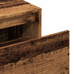 Gangbenk 80X40X45 Cm Gammelt Tre Konstruert Tre