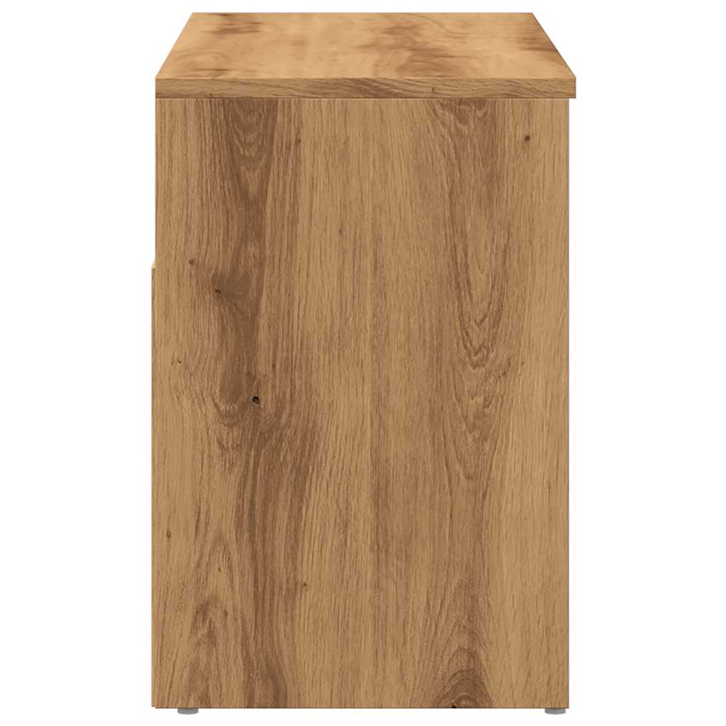 Skohylle Artisan Eik 80X30X45 Cm Konstruert Tre