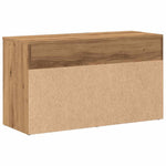 Skohylle Artisan Eik 80X30X45 Cm Konstruert Tre