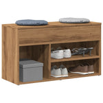 Skohylle Artisan Eik 80X30X45 Cm Konstruert Tre