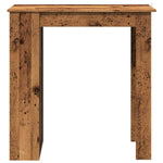 Barbord Med Hylle Gammelt Tre 102X50X103,5 Cm Konstruert Tre