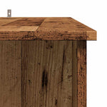 Barbord Med Hylle Gammelt Tre 102X50X103,5 Cm Konstruert Tre