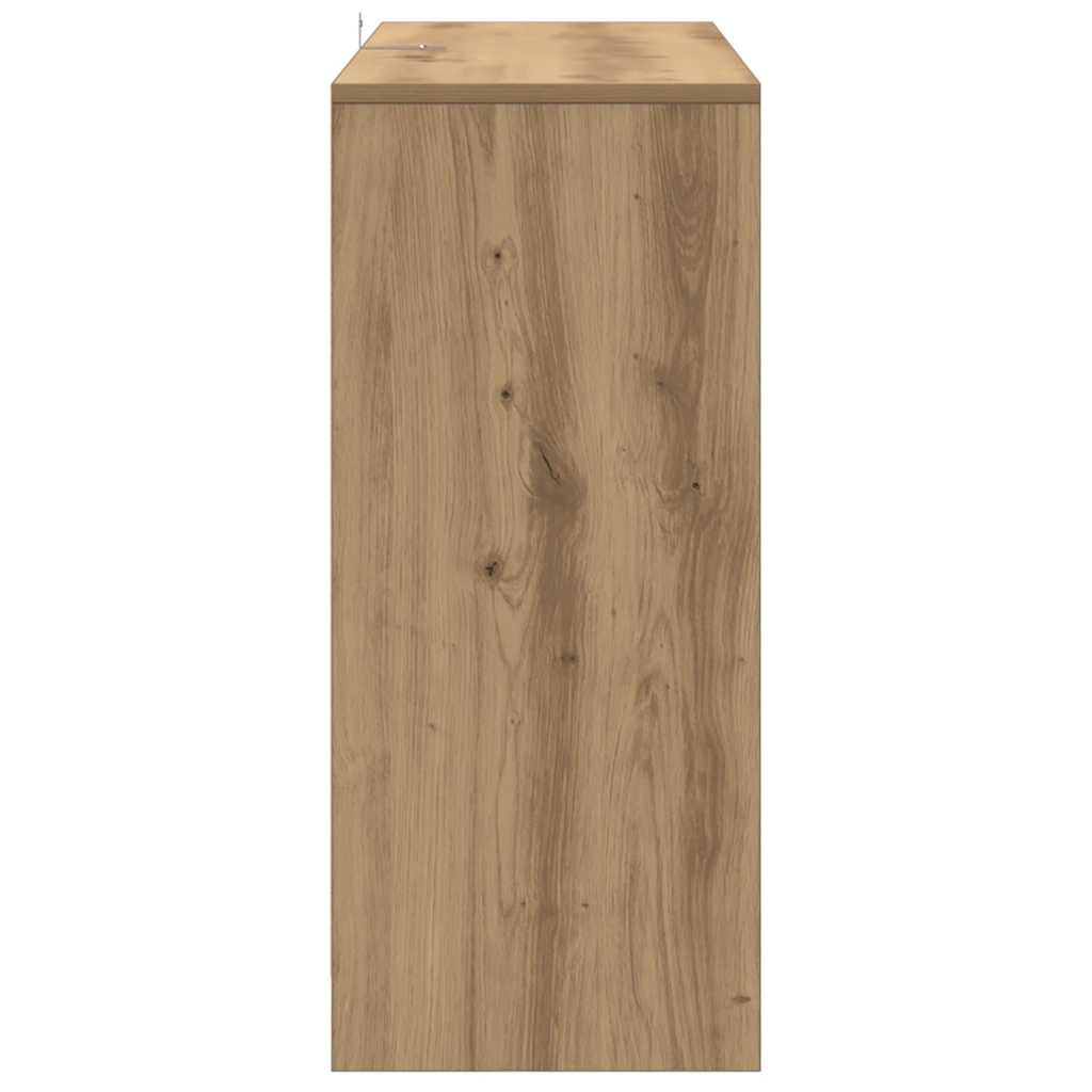 Skjenk Artisan Eik 102X33X75 Cm Konstruert Tre